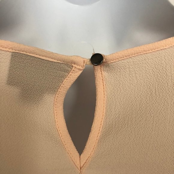 Mossimo Creamy Peach Top - Size Large - Picture 4 of 7
